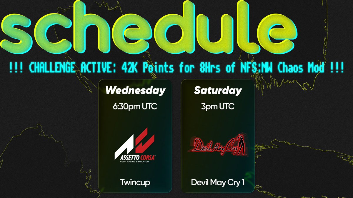 mnunderscore's tweet photo. Here's the schedule for this week! https://t.co/bxux4aWasc