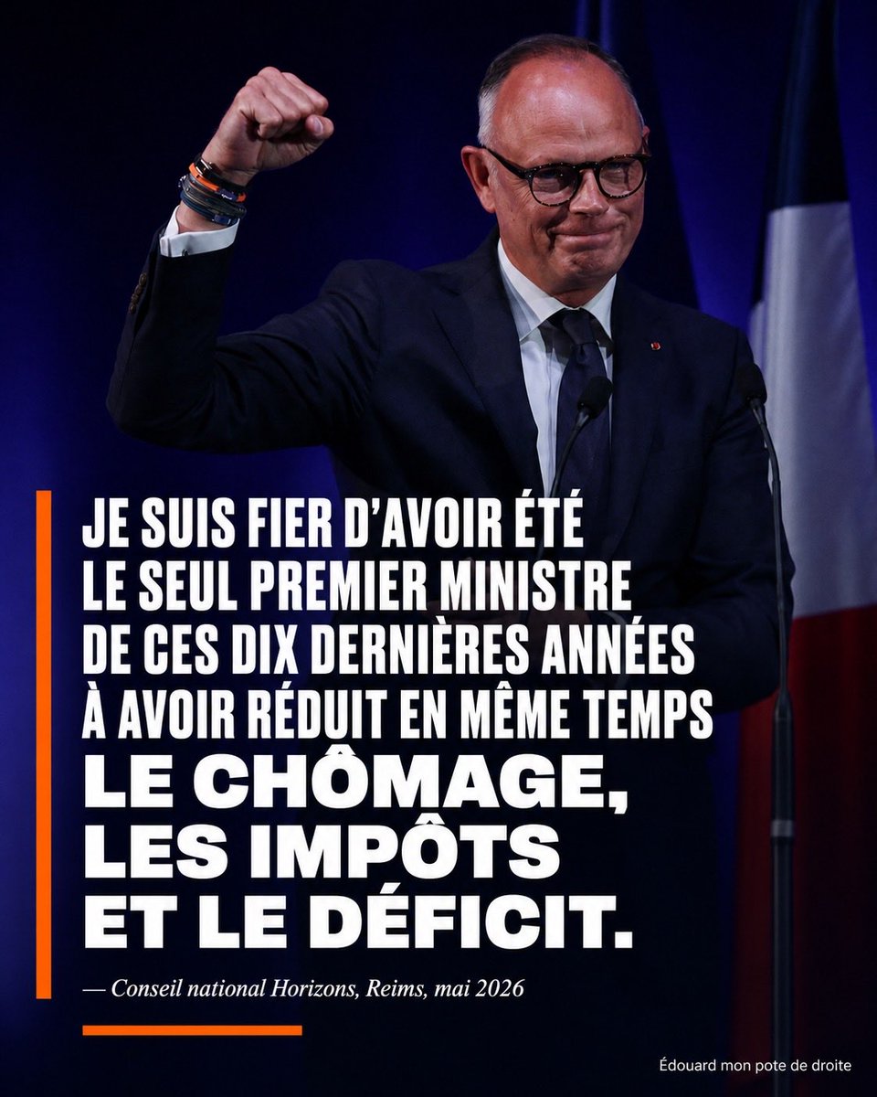 Édouard, mon pote de droite 🥊 tweet media