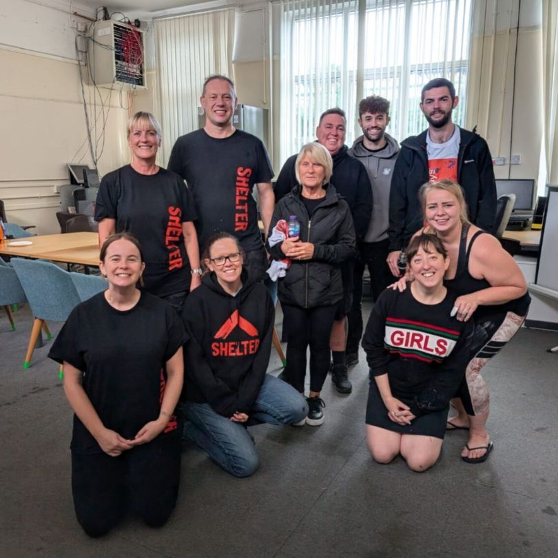 ShelterMSY's tweet photo. Our team recently joined forces with volunteers from B&amp;Q for a community day at the Joseph Lappin Centre - a vital community space supporting local people every single week.
 
Small acts of kindness can make a big difference - and this was one of them. 💛
 
#MillionActsOfHope https://t.co/SAddHTKDfW
