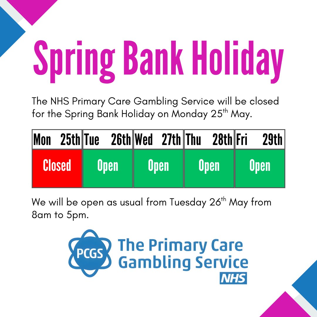 NHS Primary Care Gambling Service tweet media
