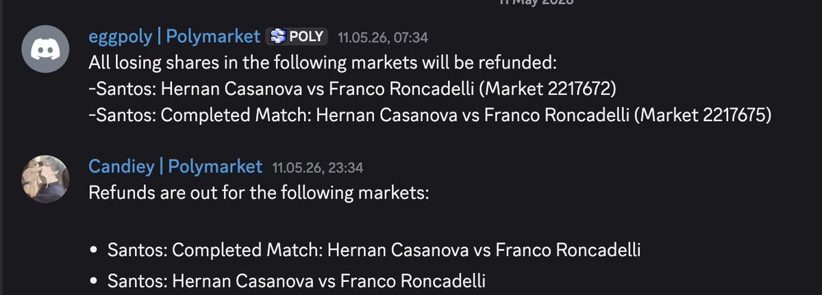tsmultra's tweet photo. @TheNotoriousSKi I intentionally mentioned the upper limit of the timeframe, but in practice they're processed much faster. For instance, you can see here that one of the recent refunds took less than 24 hours and was processed the same day https://t.co/77lwdajR09