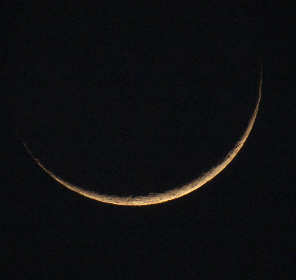 MoonWorld_jp's tweet photo. 夕空の細い月が とても綺麗でした。
2026/5/18 月齢1.6 Nikon P950 #月 #イマツキ https://t.co/u7fGmVQLT3