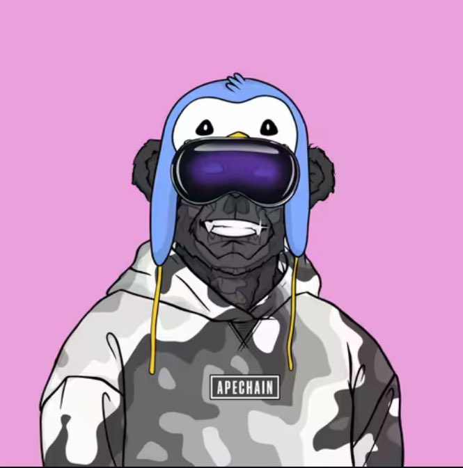 DeppeRainer's tweet photo. Seeing a lot of new #NFT projects being floored by the new generation of $0.22 flippers

That’s why I fully support @chumpzonape 🍌🦍

Fully established on @ApeChainHUB with over year trading 

Fully supported by @KCMontero and the OG’s from @saintsoflaNFT 

Art by @imbryanvee https://t.co/bb3ghdmSV6