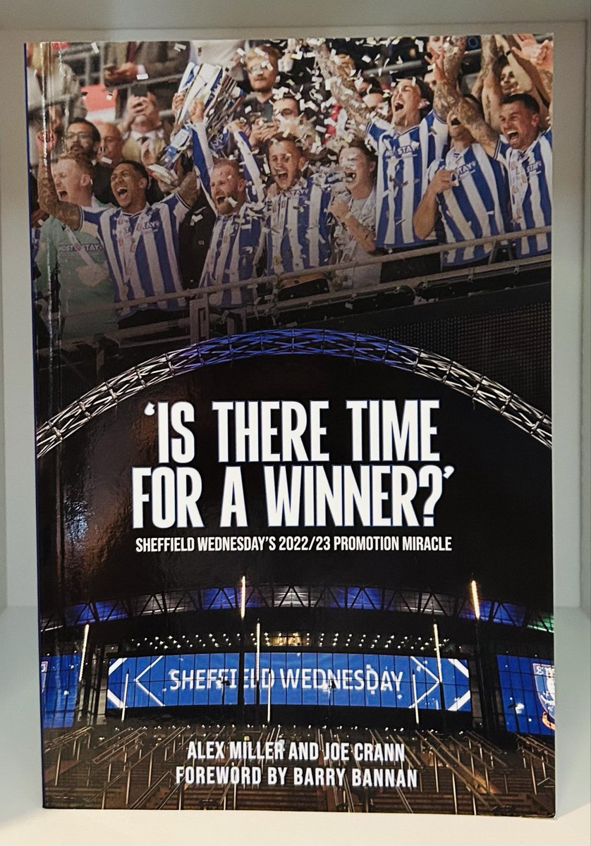 SoccerBooksLtd's tweet photo. Three years ago today #swfc’s promotion miracle.🦉
The remarkable inside story of the Owls' 2022/23 season - ending in arguably, the greatest play-off promotion campaign in football history.⚽️📚👇
https://t.co/Cz0acVmri4
#wawaw #uto https://t.co/Cj8CEncSZA