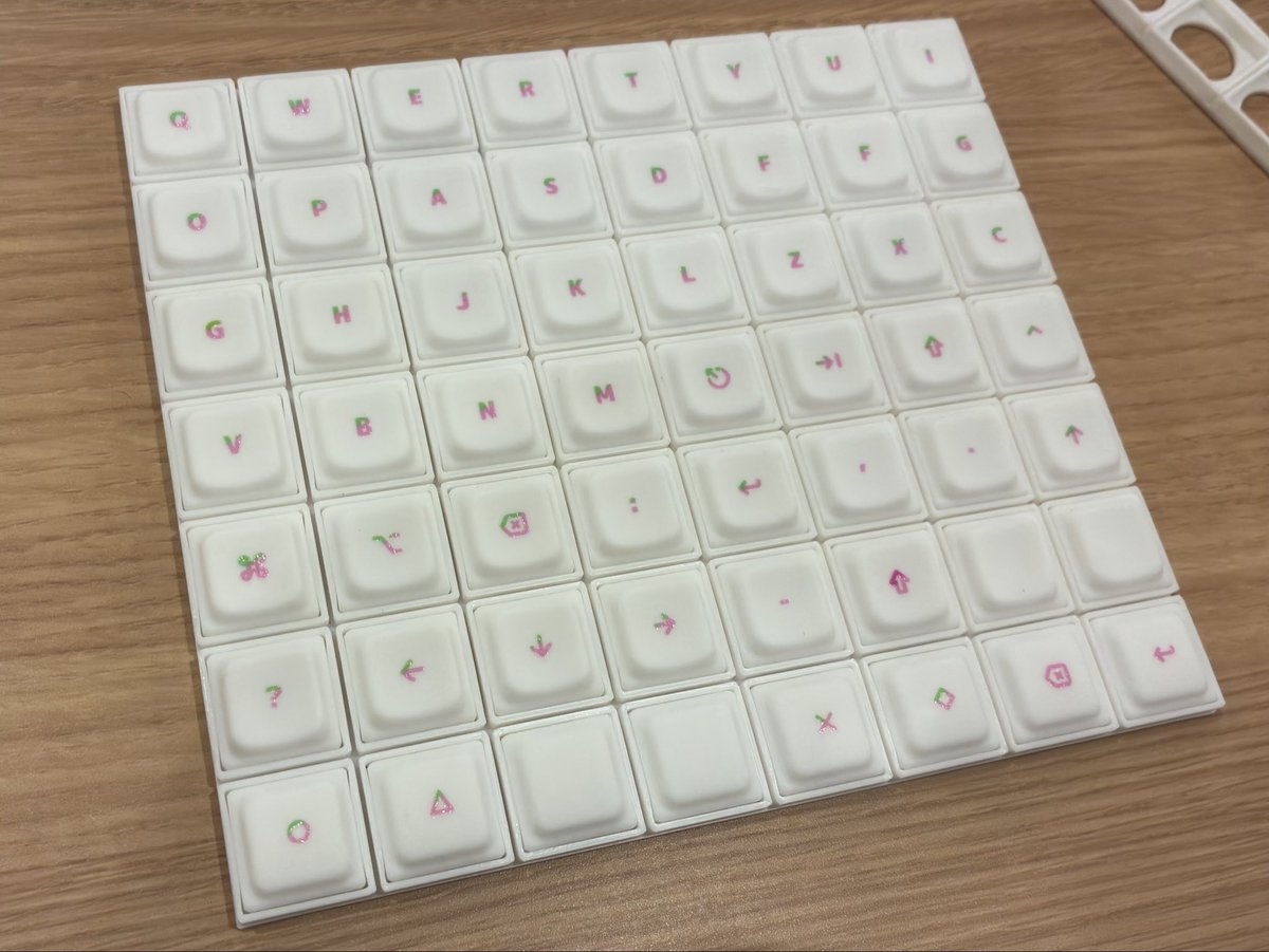 試しに印刷してみました、めっちゃいい感じ