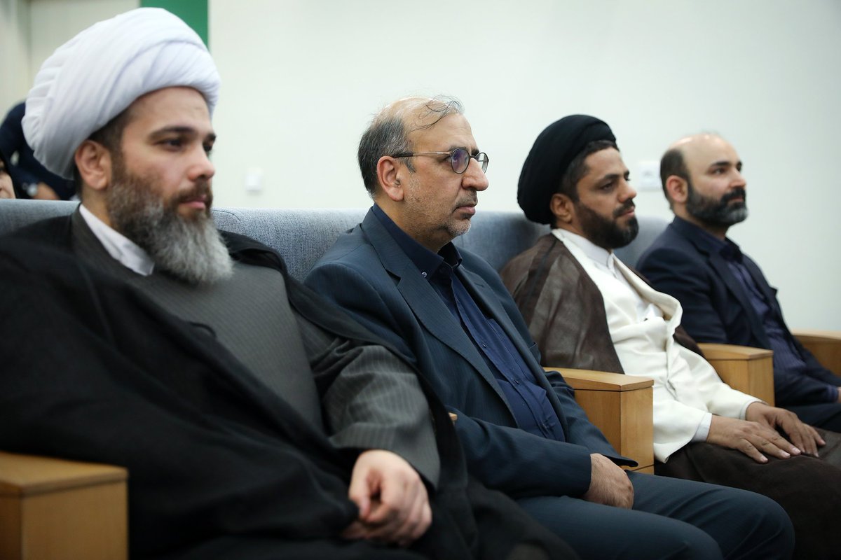 Khamenei_m's tweet photo. Unveiling ceremony of Hausa, German and Kazakh translations of the book Cell No. 14: The Autobiography of Ayatollah Khamenei https://t.co/RGaemGsaoO