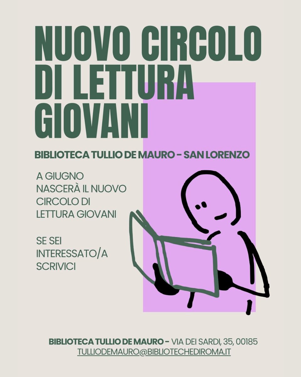 Biblioteca Tullio De Mauro tweet media