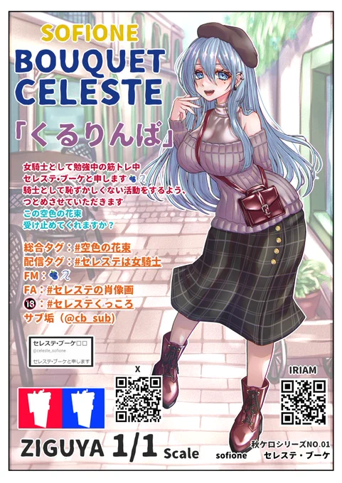 しっとり(?)と、いつも通りの塗ver ミュシャ風味・お出かけ・部屋着・宇宙(?)