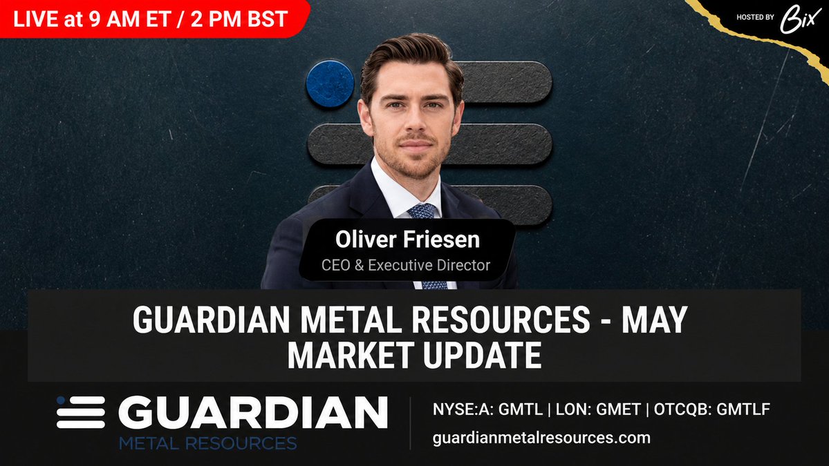 Guardian Metal Resources PLC tweet media