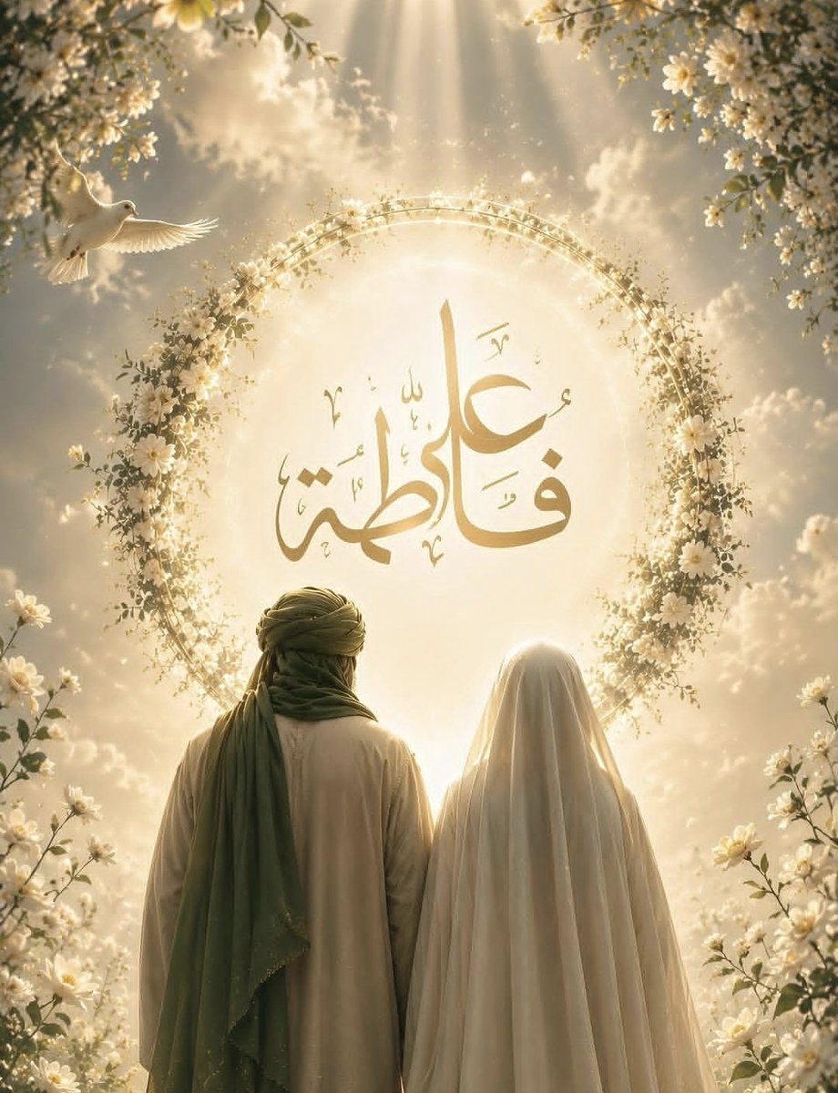 asmakhan0m's tweet photo. یک جهان هم اگر از بیعت خود بر می‌گشت
 بازهم فاطمه دورِ سرِ حیدر می‌گشت🩷 https://t.co/Rnv1QDVndn