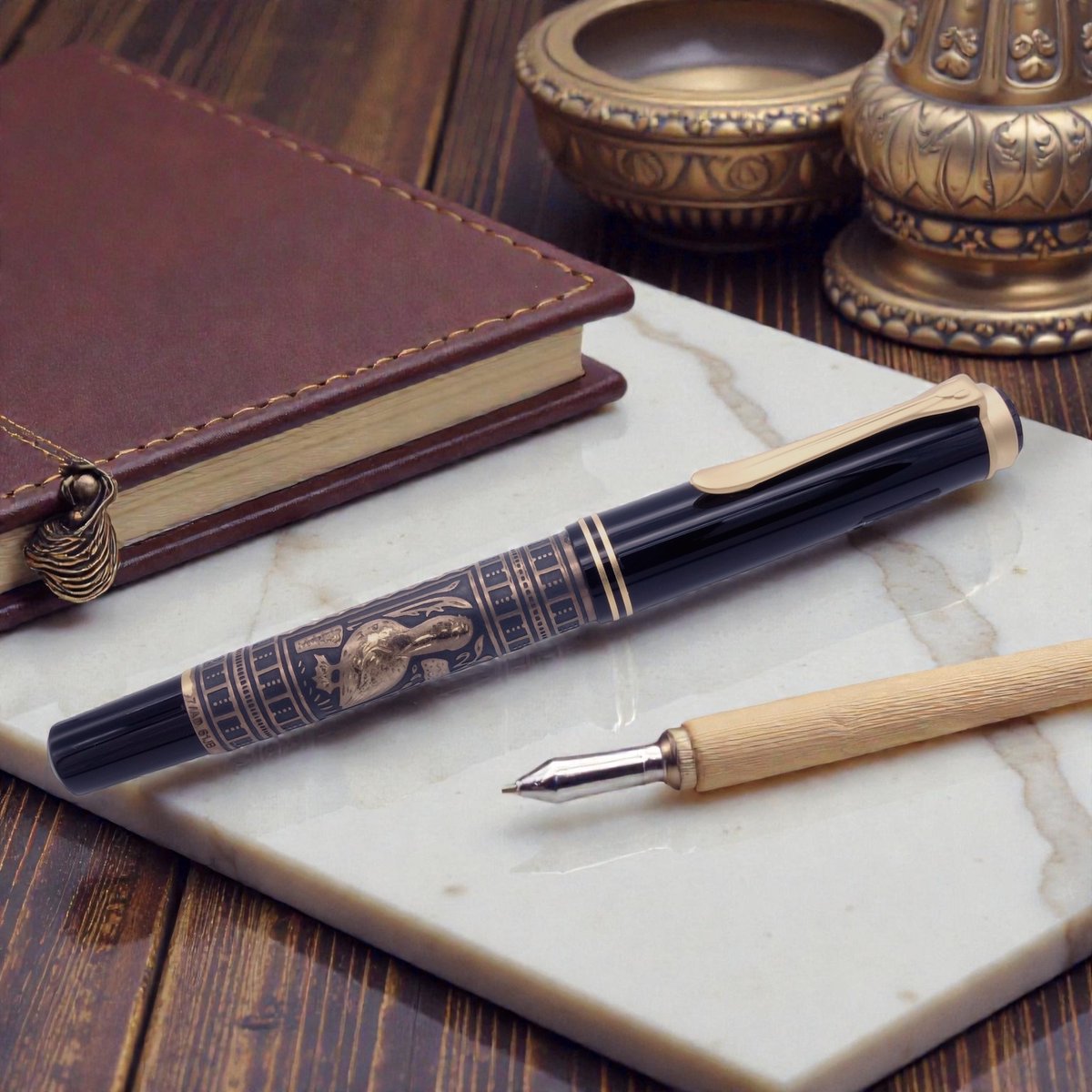 Pen and message. tweet media