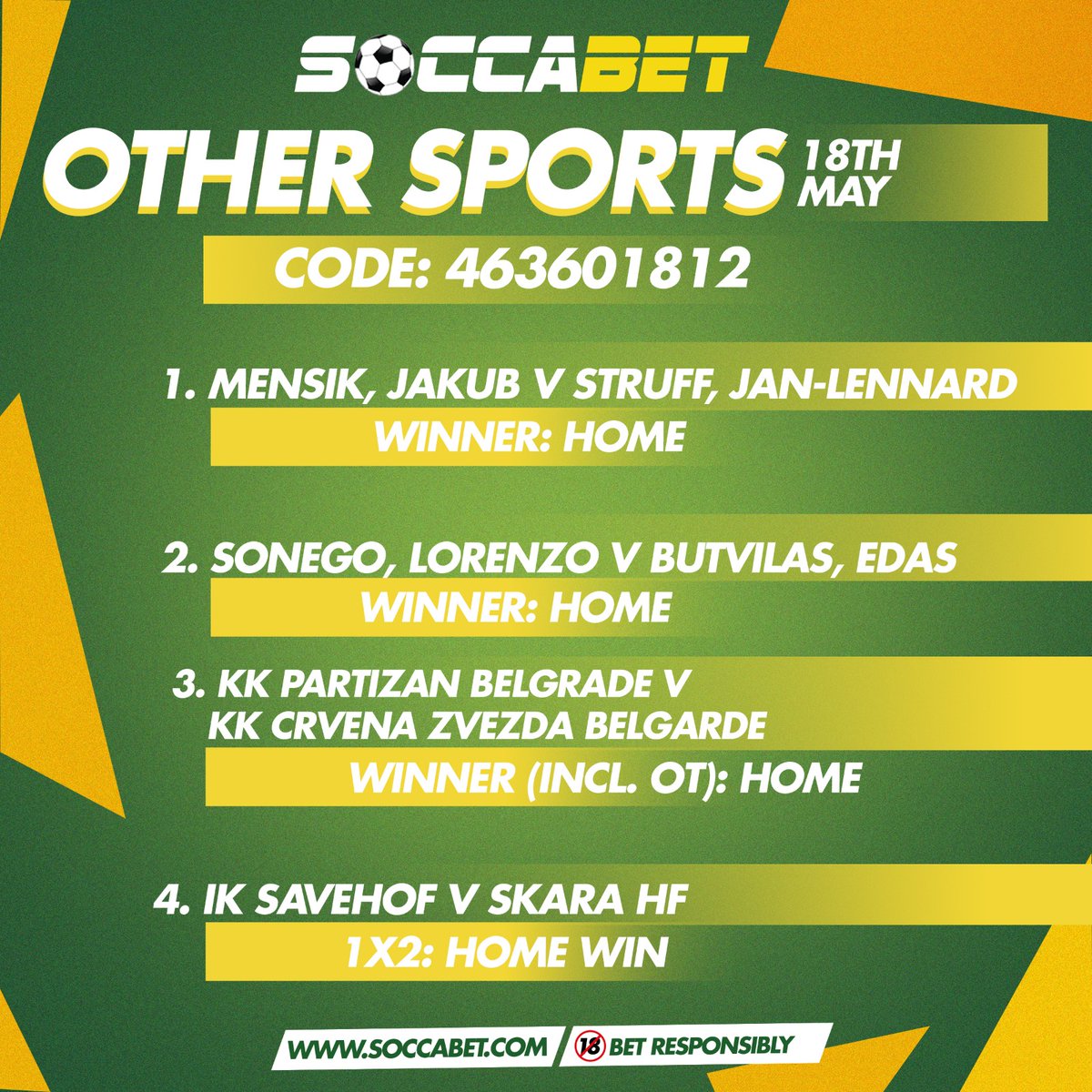 Soccabet tweet media