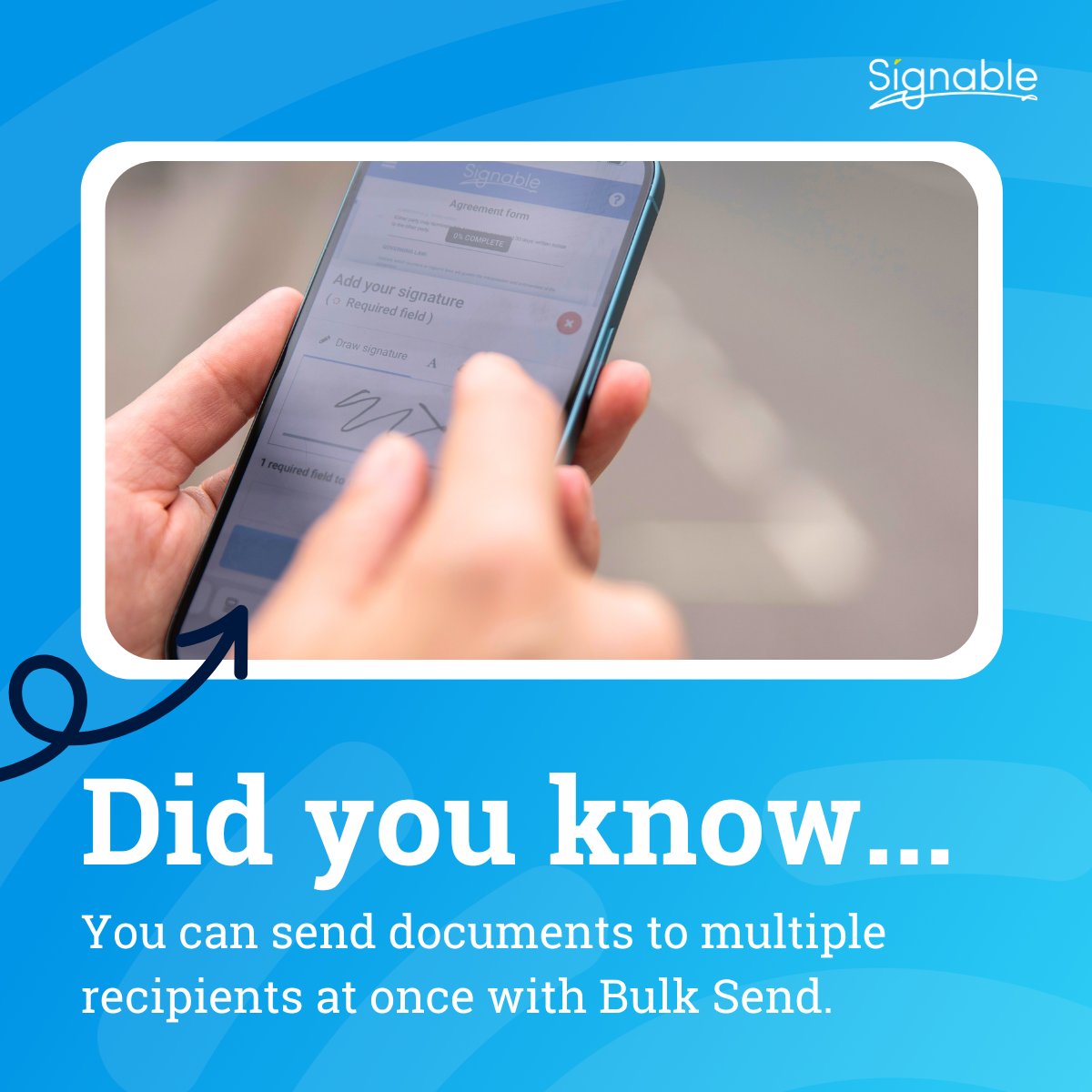 Signable tweet media