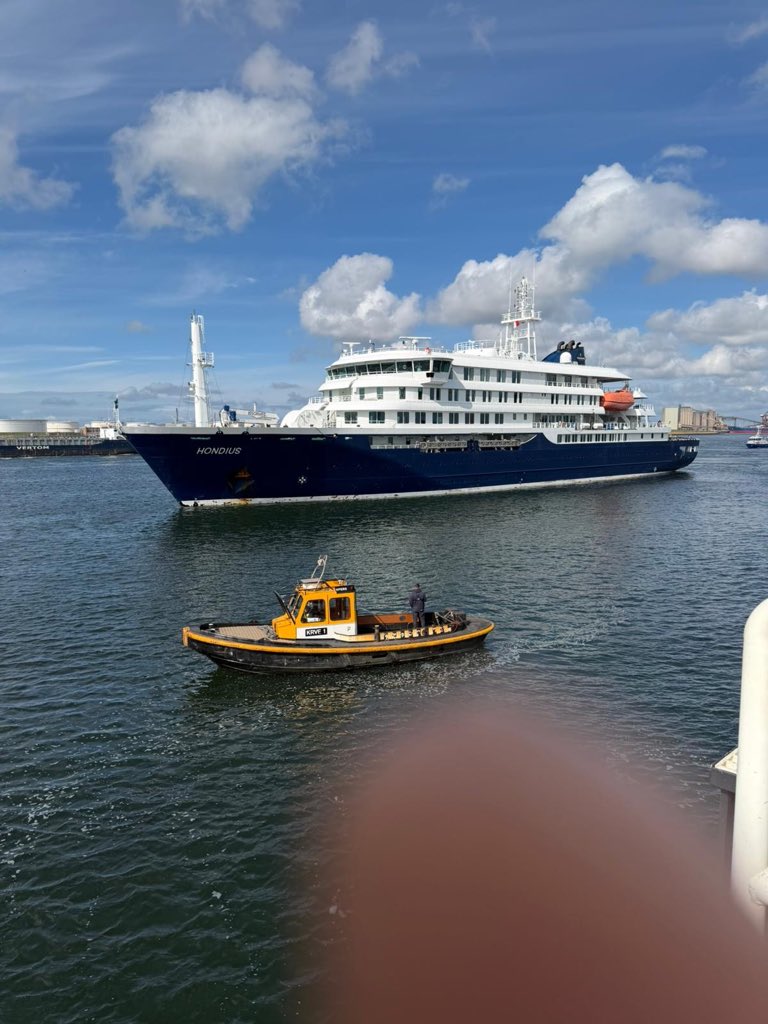 DrTedros's tweet photo. Pleased to see the next step go smoothly as the MV Hondius arrived in the #Netherlands today. 

The remaining crew, who sailed the ship from the Canary Islands, will now begin a 42-day quarantine period, and the ship will undergo full cleaning and disinfection. 

There have been a total of 11 cases reported (9 confirmed, 2 probable), including three deaths. The latest confirmed case was also a passenger. The person was among those  repatriated, and while under quarantine, developed symptoms and is now receiving clinical care.

I thank all the countries and partners who have worked together on this #hantavirus response.

Thanks also to captain Jan Dobrogowkshi for his leadership and close coordination with us throughout.