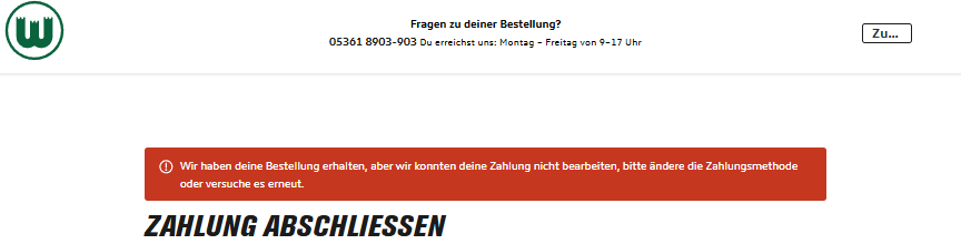 hotte_vfl's tweet photo. Das als Wolfsburg Fan der Ticketshop mal Endgegner ist https://t.co/4trH3zF1Ml