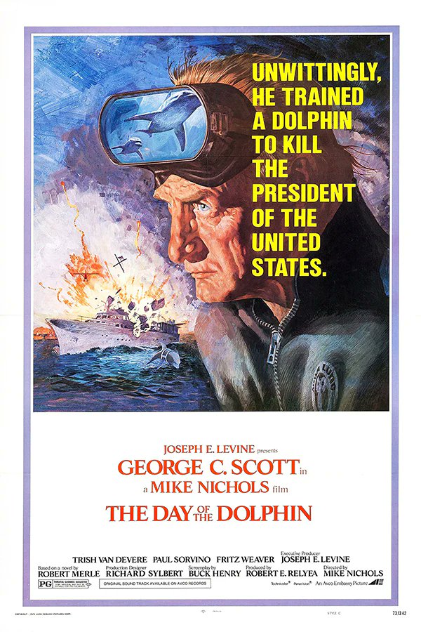saucefunk2's tweet photo. i’m a big george c scott fan in part due to two of the movies he stars in having all-timer taglines on their posters https://t.co/NUFQPSkYqP