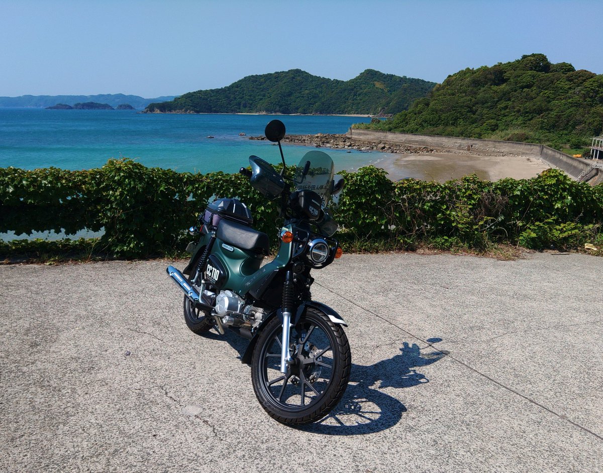 0820Trd's tweet photo. 風光明媚な
和歌山ですが🤓

本日は海を攻めました😄
#クロス旅 https://t.co/hahytrLvOg
