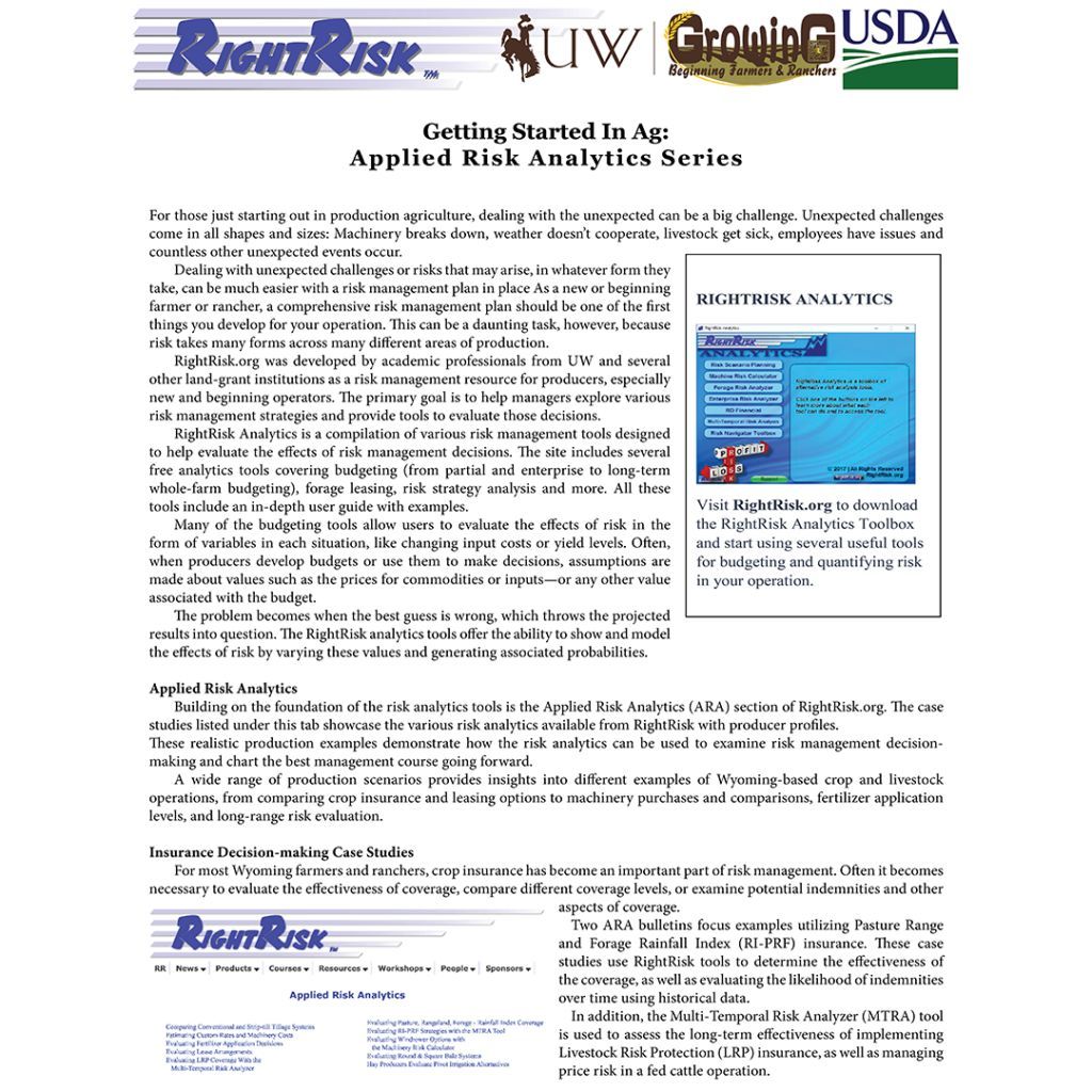 RightRiskorg's tweet photo. Getting Started in Ag: Enterprise Planning and Analysis #RightRisk #RiskInAg #AgRiskMgt
<a target="_blank" href="https://t.co/IvtRwP29nJ" id="attachment_001" class="wp-caption alignleft" style="width: 400px" rel="noopener">
CLICK here to read . . .</a> https://t.co/yEveKP8V03