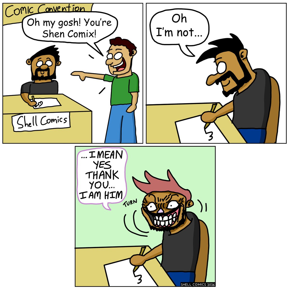 Shell Comics tweet media