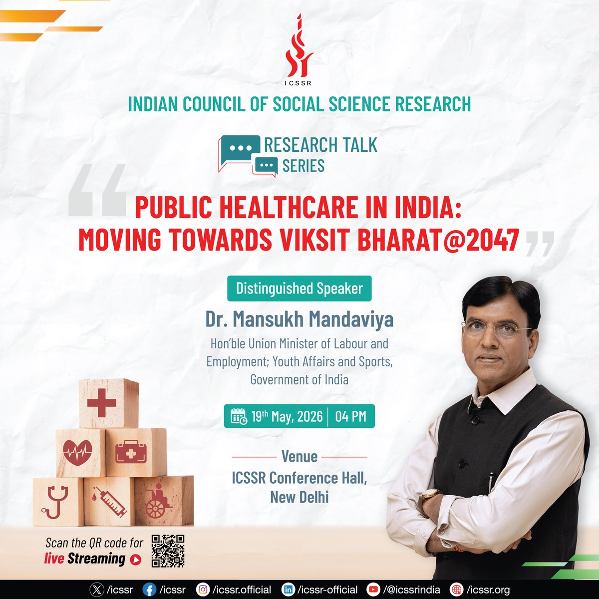 Indian Council of Social Science Research (ICSSR) tweet media