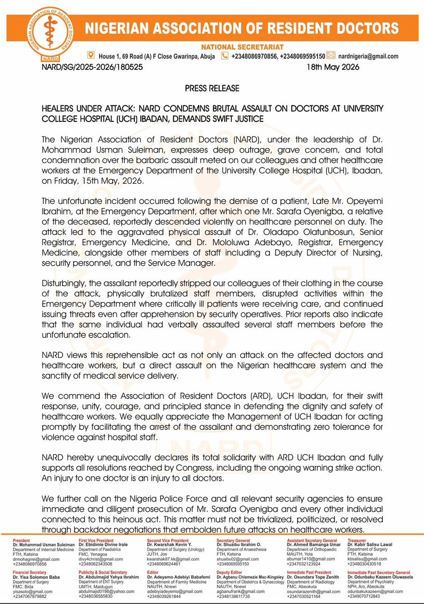 nard_nigeria's tweet photo. PRESS RELEASE https://t.co/PkSq3J1Ezf