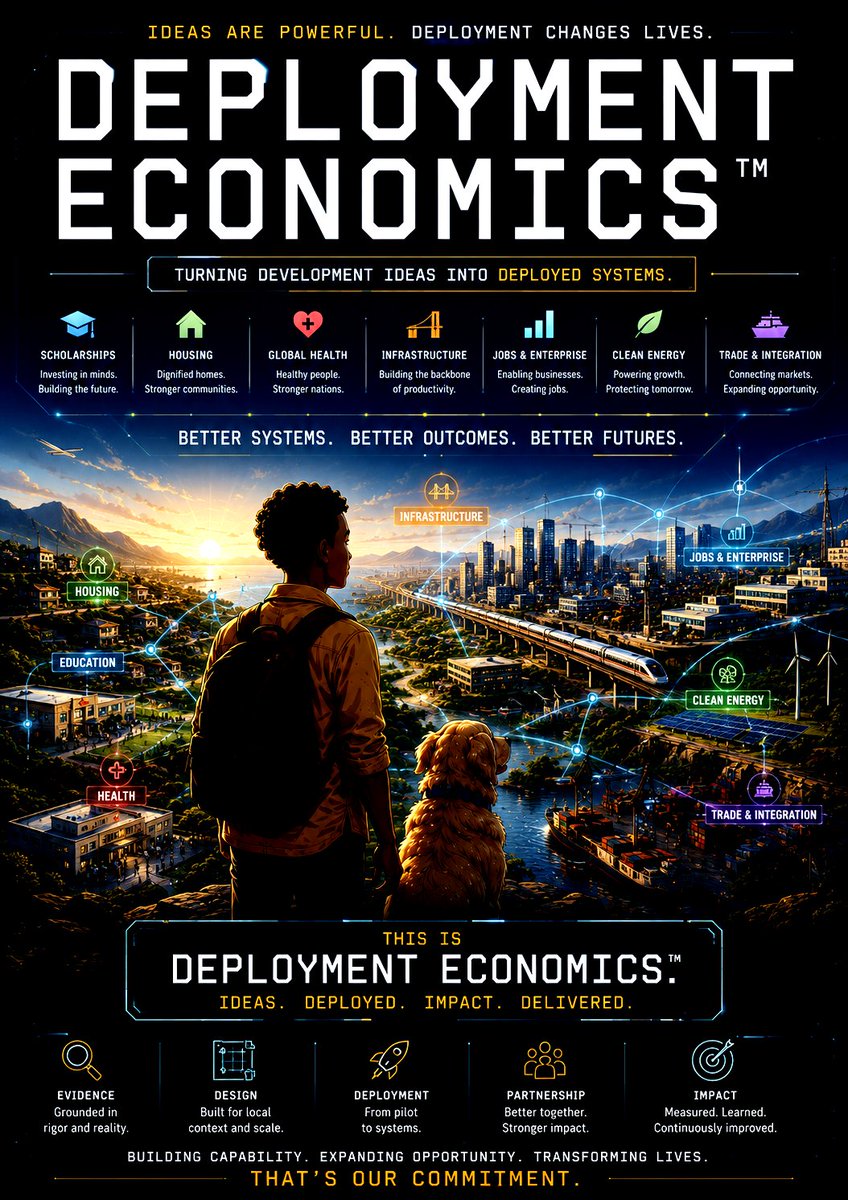 Development economics around the world often stops at analysis