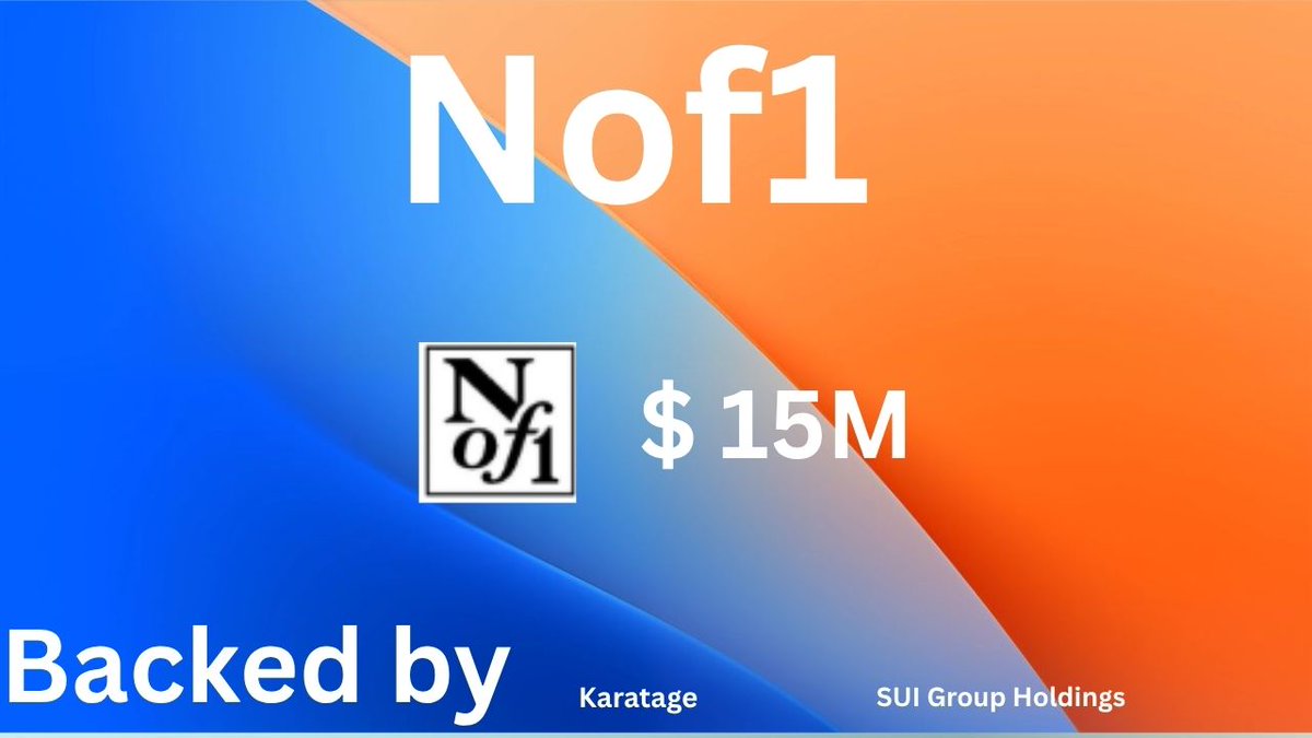 Cryptosutra_'s tweet photo. NEW AIRDROP IS LIVE!

Nof1  $ 15 M

Cost : Free
Potential reward: Upto $650

Step by step guide below 👇 https://t.co/3AiIzqTve8