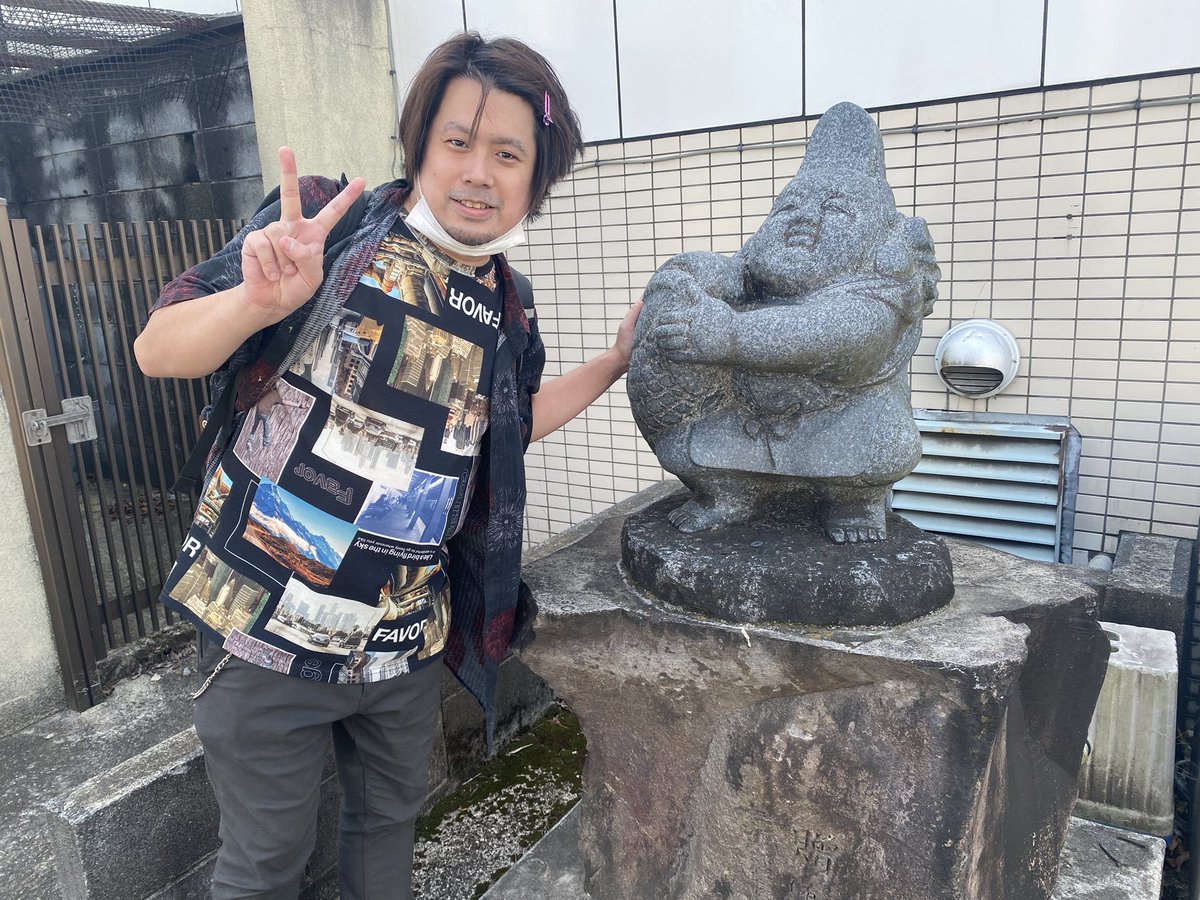八王子で謎の銅像を発見した