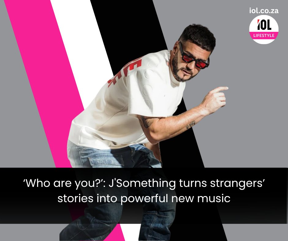 IOL's tweet photo. South African musician J'Something turns real conversations into music, inviting strangers to answer “Who are you?” on social media as he crafts his deeply personal powerful new song, I AM.
#JSomething #IAmSong #SouthAfricanMusic @IOL_Lifestyle 
Read on: https://t.co/yRPFpjrN9E https://t.co/sxGA2KGfF3