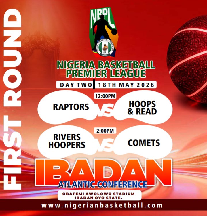 ML_Ballers's tweet photo. Day 2 of the Nigeria Basketball Premier League is already bringing the heat.
Teams are battling for early momentum, players are making statements, and the competition is showing why this season could be one of the most intense yet. 🔥🏀
#NBBF #BasketballLeague #PremierLeague https://t.co/eMpNQokvep