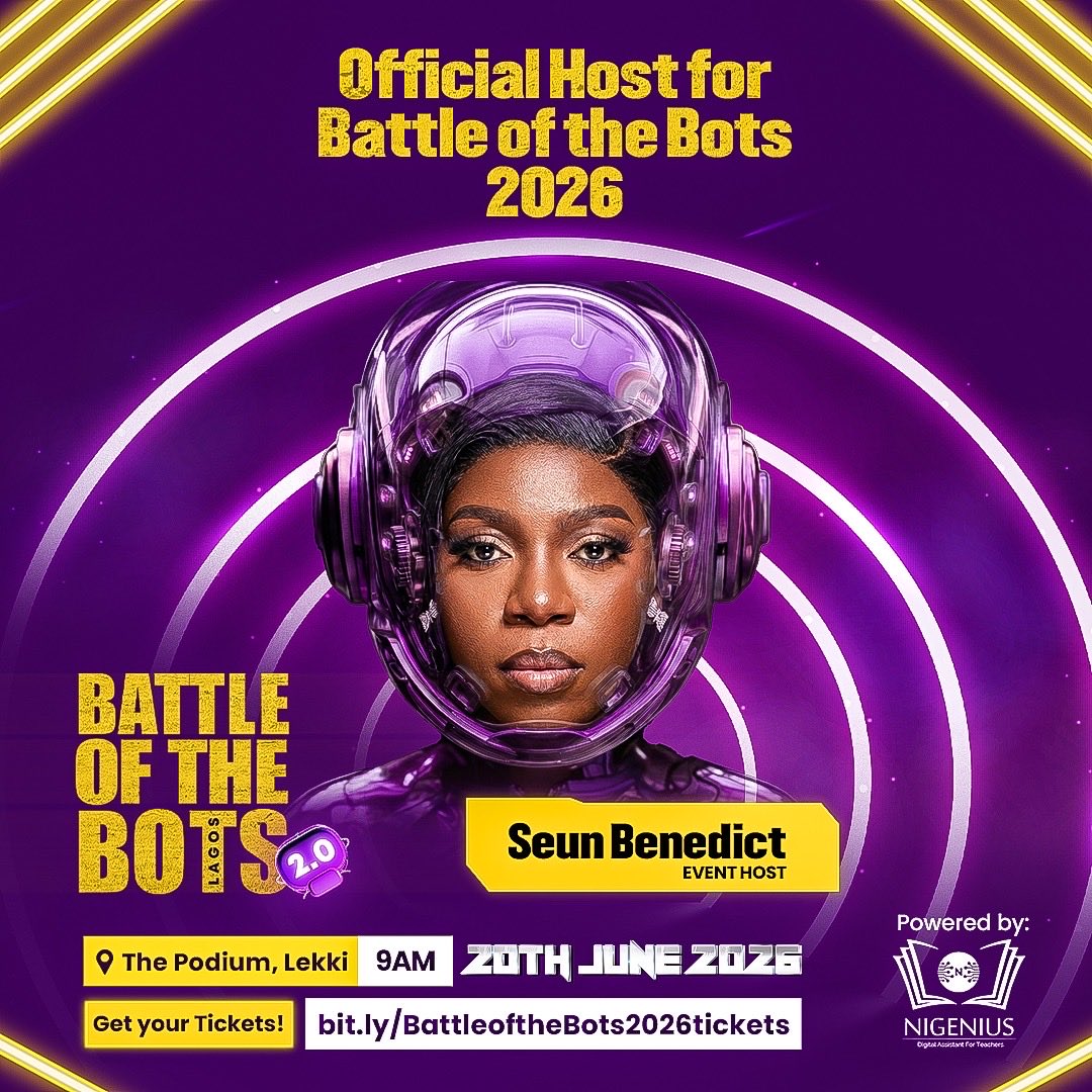 nigenius's tweet photo. We’re proud to announce Seun Benedict @theseunbenedict as the official host of the event!  

Get ready for an unforgettable experience filled with energy ainnovation.

🎟️ Don’t miss it—get your tickets now 👇
https://t.co/CnDblkuJYD https://t.co/rjp2HzHusY