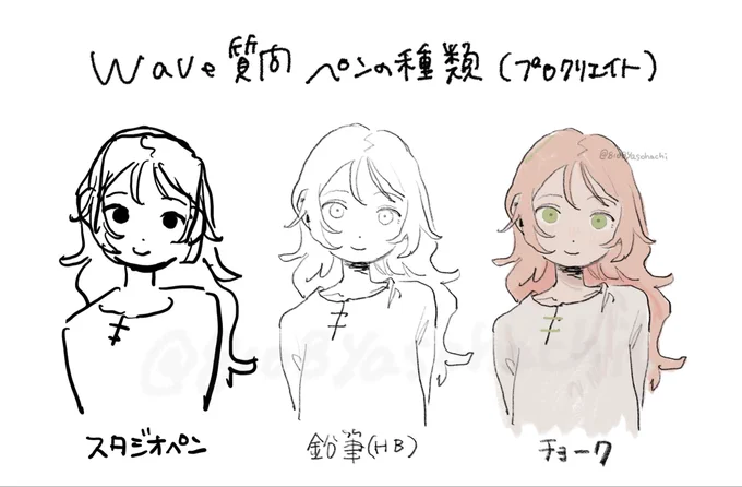 Wave質問ありがとうございます!
小さい頃からクロッキーばかりやっていたせいか手ブレとか自然なストロークで引けた線が大好きです。私が大事にしていることのひとつかも。
#wave_ya10810ht https://t.co/O5uqUco6tu 