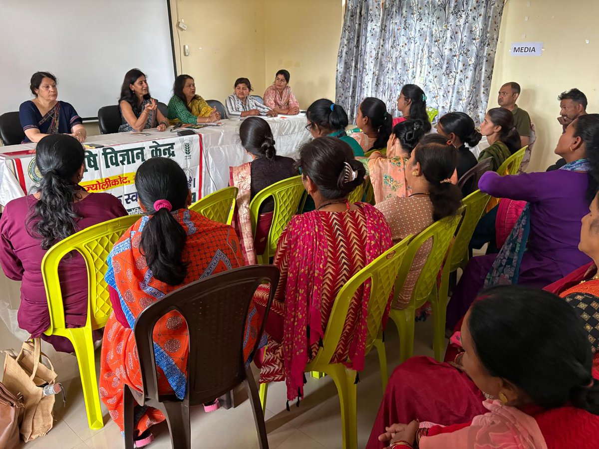 NainitalKVK's tweet photo. Training and awareness program on Balance fertiliser use on 07.5.2026
@AgriGoI, @icarindia, @dcpantnagar, @atari1icar, @agrideptuk, @PMOIndia, @ChouhanShivraj, #OneICAR https://t.co/GqMAIO0K3K