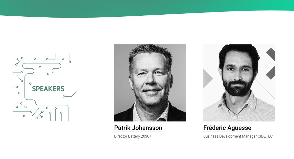 CIDETEC_'s tweet photo. 🔋Frederic Aguesse will represent #CidetecEnergyStorage at the Battery Science &amp; Innovation Forum openning the first day of the event.

📍 Braga, Portugal
🗓️20/5

🖇️https://t.co/v73YcycQUt

 #GreenFuture #CIDETEC https://t.co/7gWqSlBCuM