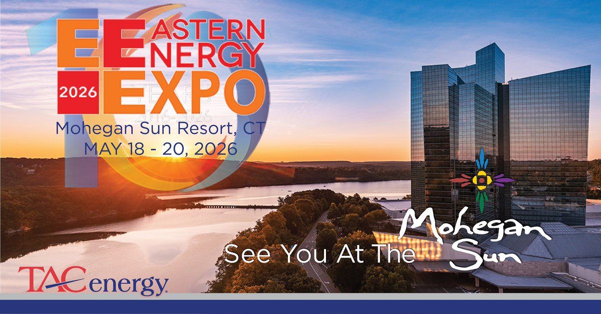 TACenergy's tweet photo. We're HERE! #TACenergy is on the show floor at the 10th anniversary @EasternEnergyExpo Mohegan Sun, Uncasville, CT

TACenergy team on site:
👤 Barry Cohen
👤 Jay Reynolds
👤 Krista Stouffer
👤 Quincy Simpson
👤 Randy Grizzle

#FuelYourFuture #DJBFFYF https://t.co/ZY9YBXhCyF