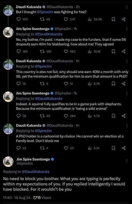 Jim Spire Ssentongo tweet media