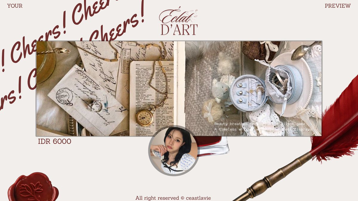 dousceame's tweet photo. Help rt/repost, thank you 🎀✨

18. Ready stock : Carmen, Juun, Wonyoung!! Go grab this stunning layout through DM/tele now! 🤍 #bealanja https://t.co/mvqb5oPrqg