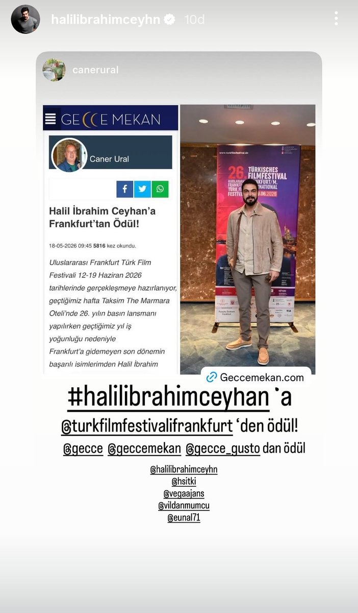 Halil İbrahim Ceyhan Etkinlik tweet media