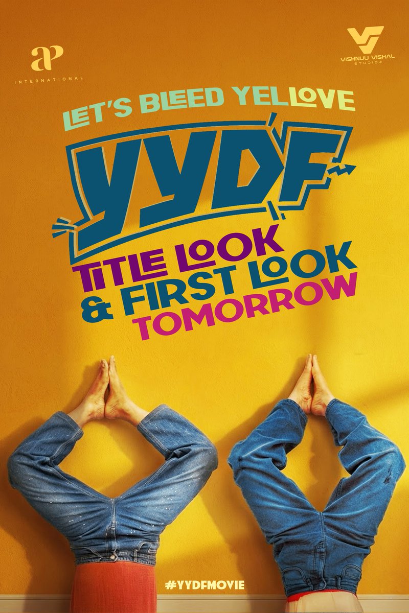 TheVishnuVishal's tweet photo. Great things take time.
We took our time to pick this film, but I totally love the way it's turning out.

#YYDFMovie will entertain you for sure.

Title and First Look tomorrow, looking forward to your support :) https://t.co/0MPJgRdo84