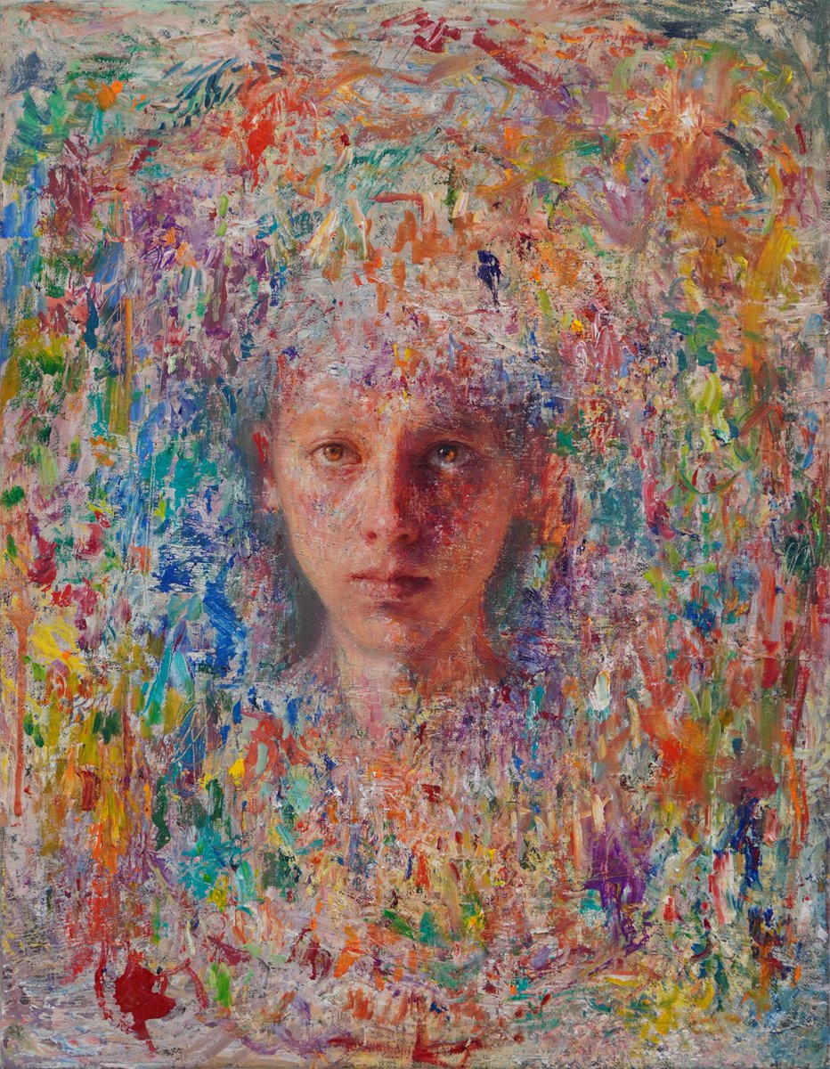 portrait #52 》 oil on canvas 41.0×31.8cm（F6） 2026 Yu Anthony Yamada