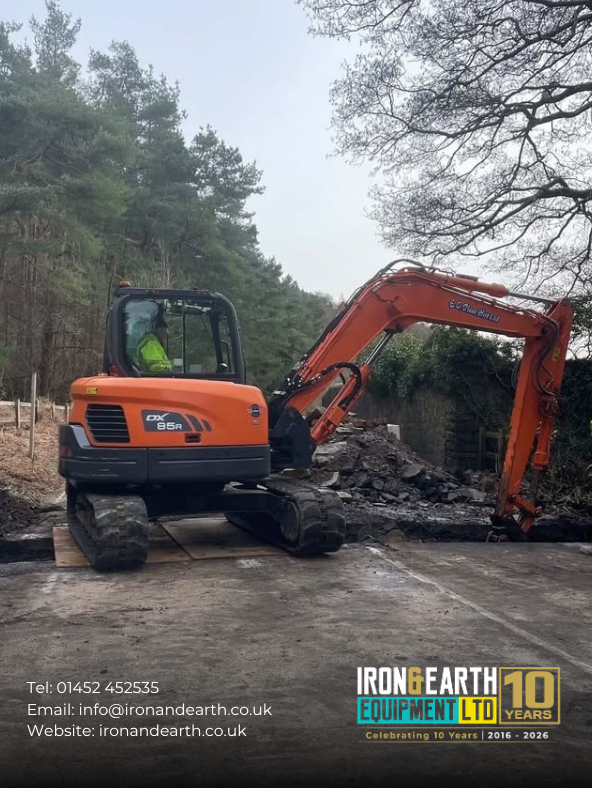 IronEquip's tweet photo. Keep sending us your photos of your machines in action.

A big thank you to EC Plant Hire for sending this one through. Their Doosan DX85R is still going strong a few years after purchase. 💪

Iron &amp; Earth - We Know Machinery

#ironandearth #customerpictures #usedmachinery https://t.co/PvLBGTPJEI