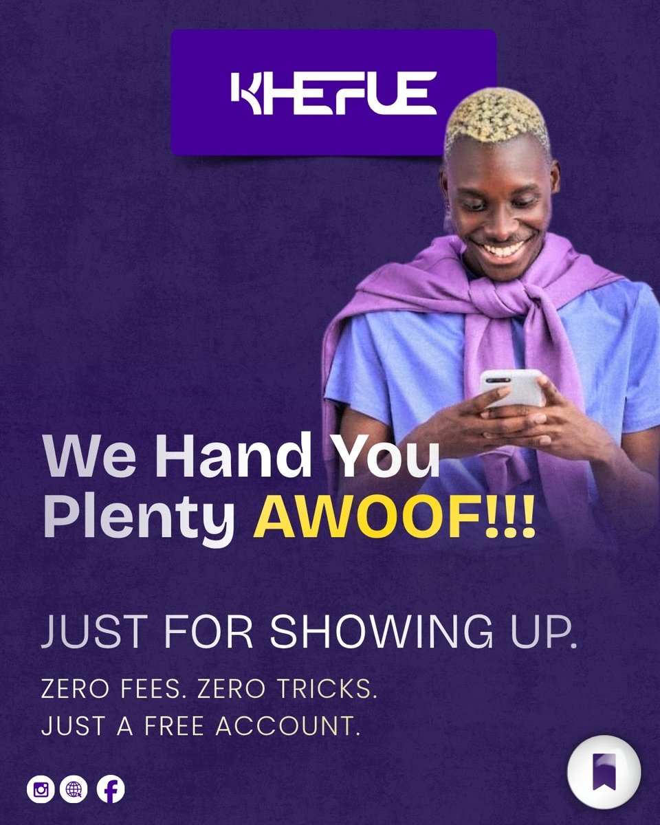 InfoKhefue's tweet photo. You paid your light bill. Your data. Your DSTV. And got back… a debit alert.

Khefue gives you points on everything you’re already spending on. Free to Register!

Stop spending for nothing → https://t.co/WdH7mk3Ohz

#khefue #cashback https://t.co/x6GKHrmcQj