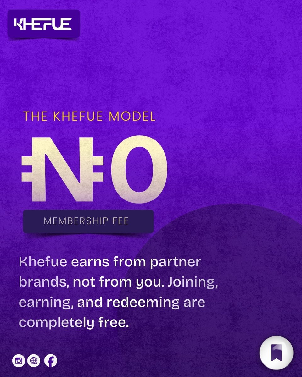 InfoKhefue's tweet photo. You paid your light bill. Your data. Your DSTV. And got back… a debit alert.

Khefue gives you points on everything you’re already spending on. Free to Register!

Stop spending for nothing → https://t.co/WdH7mk3Ohz

#khefue #cashback https://t.co/x6GKHrmcQj