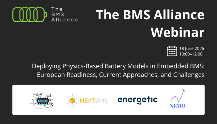 batmaxprojecteu's tweet photo. 🔋 Mark your calendars!
📆 June 18, 2026
⭐The #BMSAlliance Webinar⭐

Find more details below ⤵️
https://t.co/WlnJqufGOu https://t.co/v1WsdSciBv