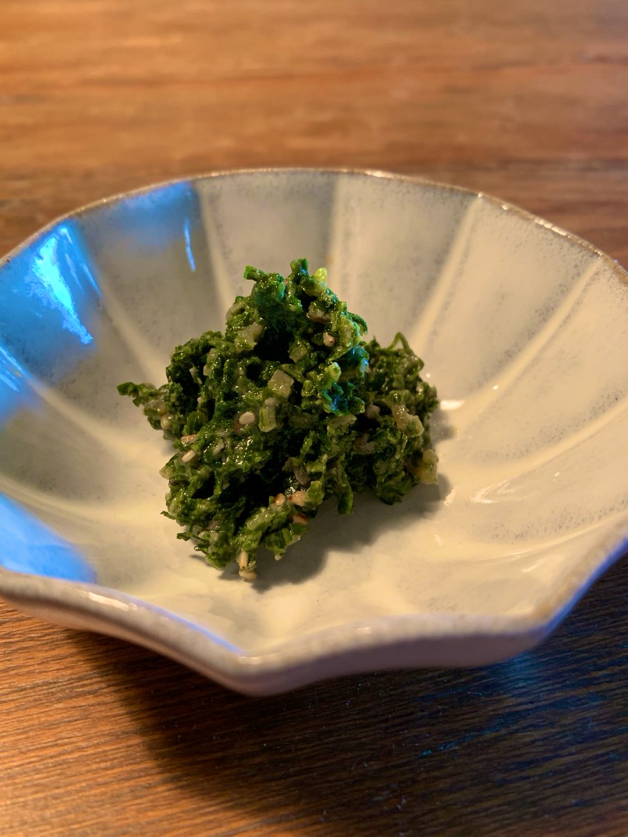 ak_mat's tweet photo. ふきの葉みそ作った！これでちまちま飲酒するのだ🍶 https://t.co/3Bew8KdcNQ