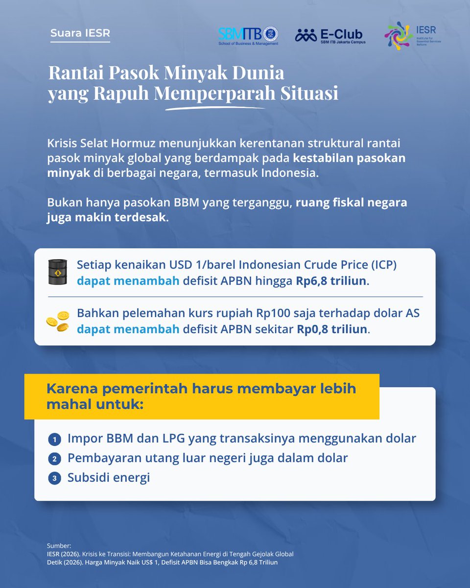 Institute for Essential Services Reform tweet media