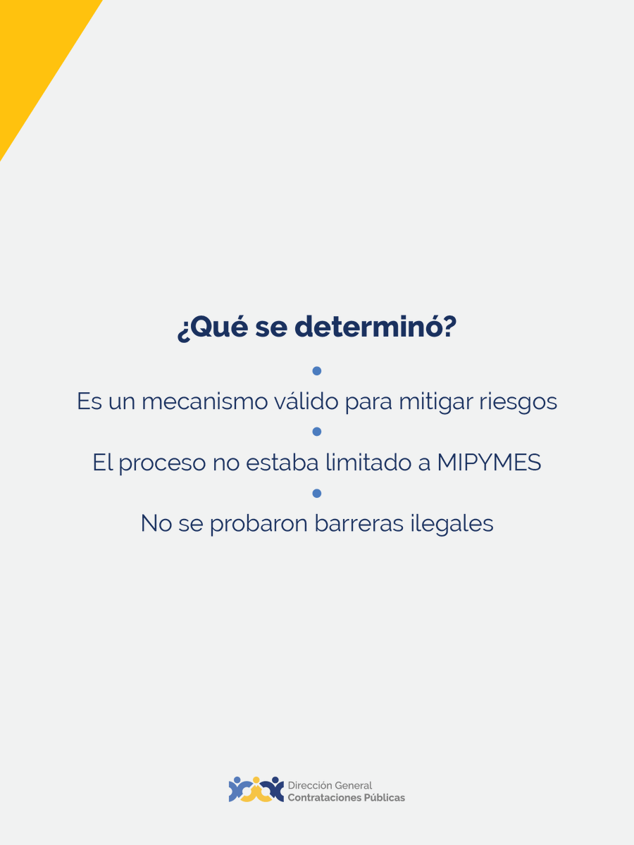 Dirección General de Contrataciones Públicas tweet media