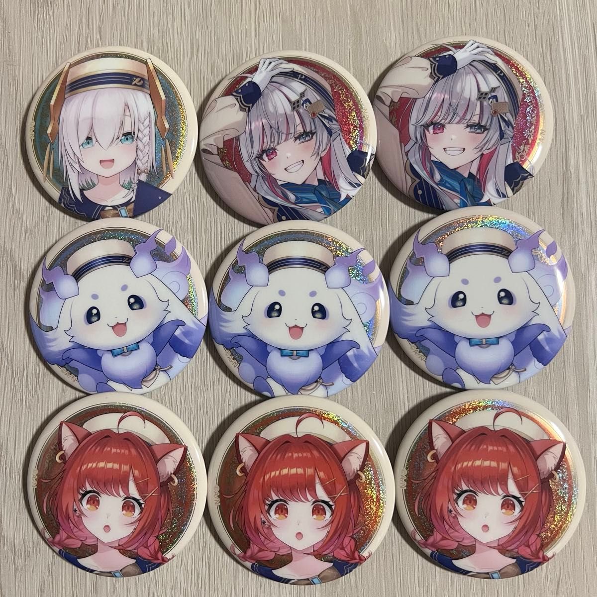 fjota2525's tweet photo. 【交換】にじさんじ 缶バッジビスケット2
譲）アルス・アルマル、石神のぞみ、ルンルン、ラトナ・プティ
求）ローレン・イロアス
Yahoo!フリマグッズ交換機能（匿名配送）で交換希望です。下記URLから詳細確認ができます
https://t.co/rh9zZxr1YN https://t.co/L405iCOtCK