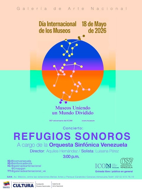 opinionynoticia's tweet photo. “Refugios Sonoros”: Música y artes plásticas se fusionan este lunes en Caracas https://t.co/hbq1DCwIn6 @SinfonicadeVzla https://t.co/dE3V3X9H8P