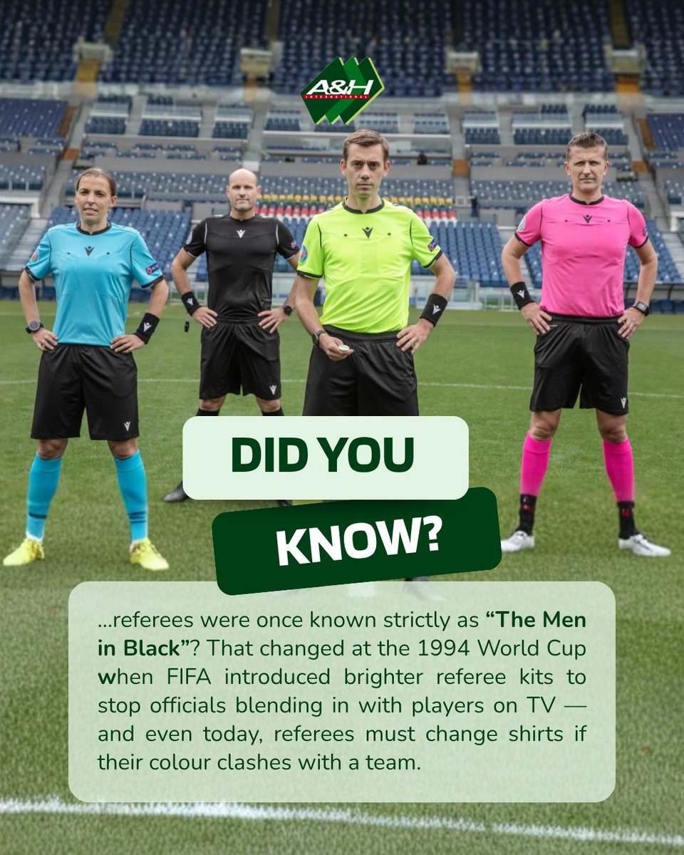 A&H International - Referee Kit & Equipment tweet media